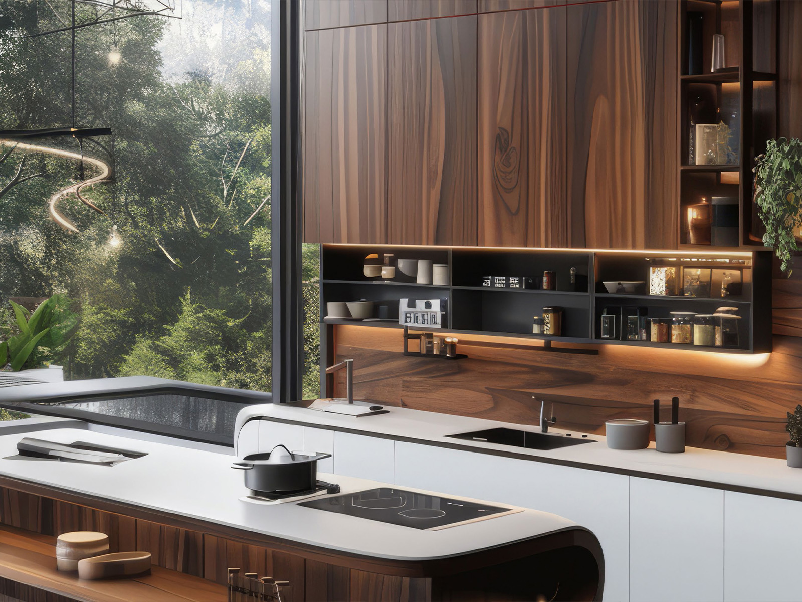 Cabinets & countertops