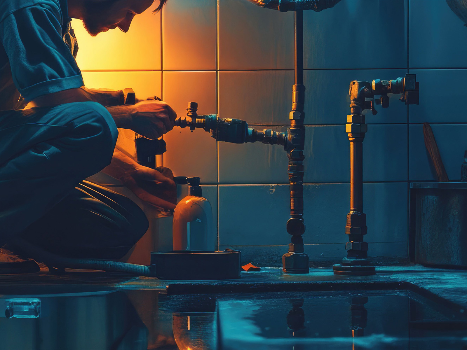 Pipe repairing & leak detection